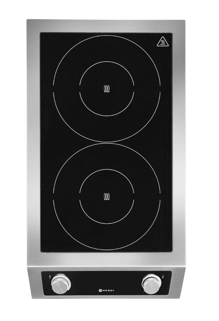Indukcijas plīts divvietīga 7kW